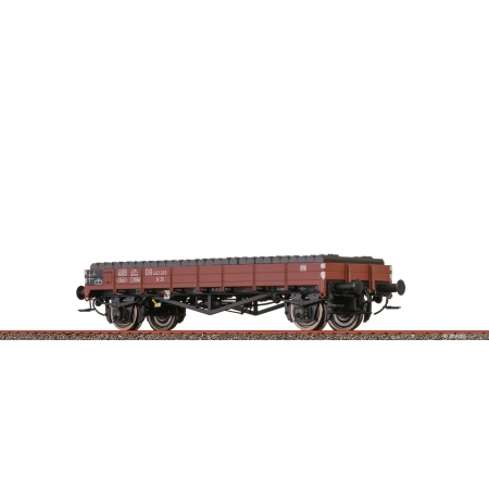 Brawa 50887 - Wagon platforma Xr35 DB z podkładami, DB, Ep.III