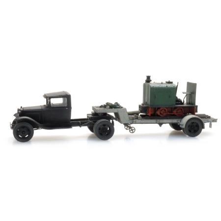 Artitec 387.556 - Ford AA z lokomotywą Deutz