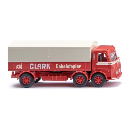 Wiking 042906 - Ciężarówka z platformą (MB LP 333) "Clark"