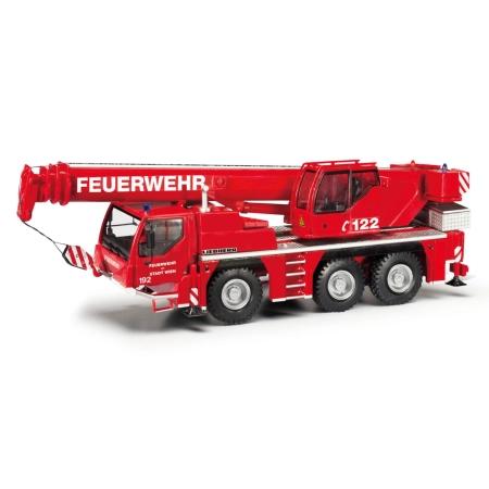 Herpa 098083 - Żuraw samojezdny Liebherr LTM 1045 „Wiedeńska straż pożarna”