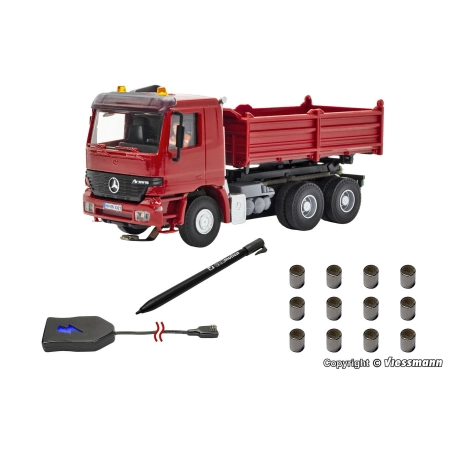 Viessmann 8001 - Podstawowy zestaw startowy CarMotion, wywrotka MB