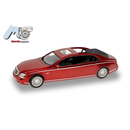 Herpa 87MC000025 - Maybach 62S, czerwony (2002-2013)