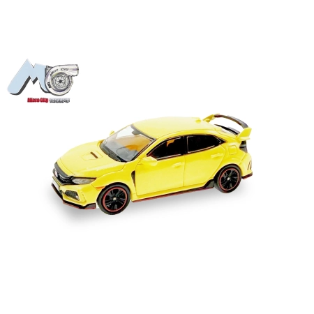 Herpa 87MC000044 - MicroCity: Honda Civic Type R, żółta