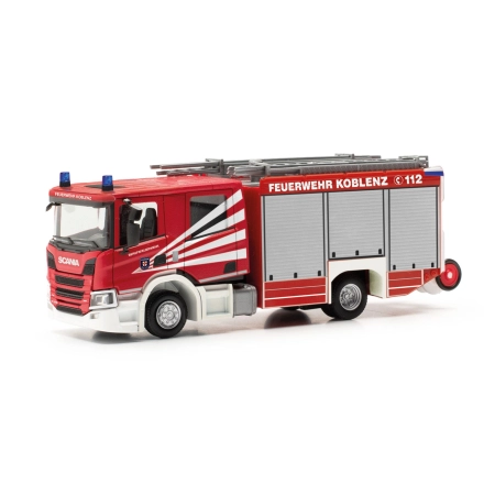 Herpa 098137 - Scania Crewcab CP28 „Straż pożarna Koblenz”