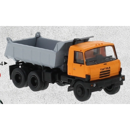 Brekina 71904 - Wywrotka Tatra 815, pomarańczowa