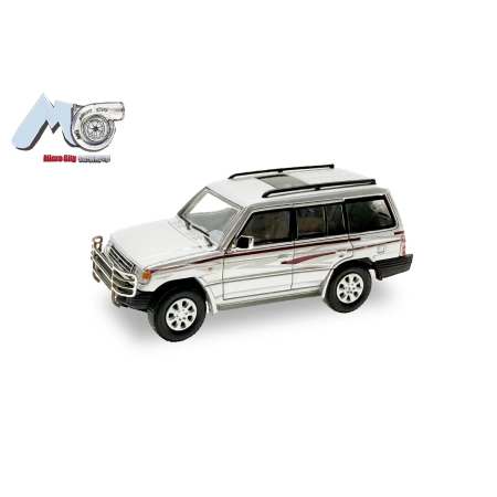 Herpa 87MC000042 - MicroCity: Mitsubishi Pajero, srebrna