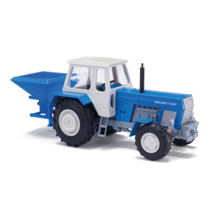 Busch 42858 - Traktor Fortschritt ZT 303-C z rozsiewaczem nawozów D 028/4, rok budowy 1967