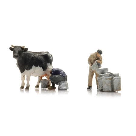 Artitec 5120017 - Mleczarz z krową, 2 figurki