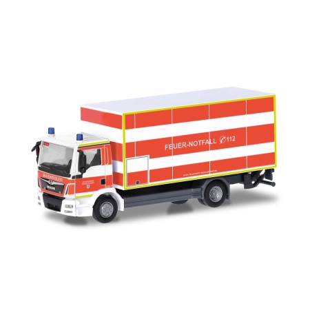 Herpa 098076 - Ciężarówka MAN TGM „Straż pożarna Düsseldorf”