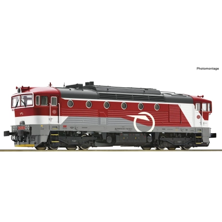 Roco 7310082 - Spalinówka 754 083-4, ZSSK, Ep.VI, DC-dźwięk