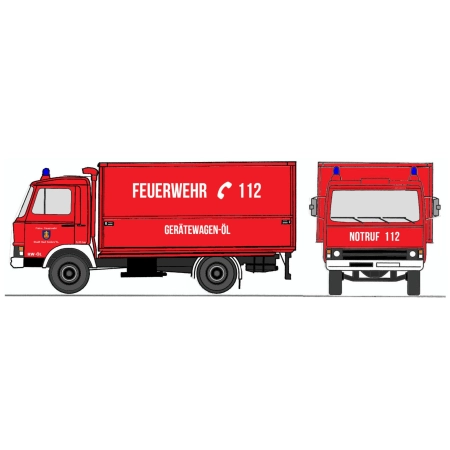 Loewe 4052 - Magirus Deutz 'Zeta' 90 M 5 - GW-Öl, Fw. Bad Soden/Ts.
