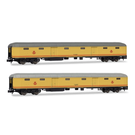 Arnold HN4506 - Zestaw 2 wagonów pocztowych, RENFE, Ep.IV