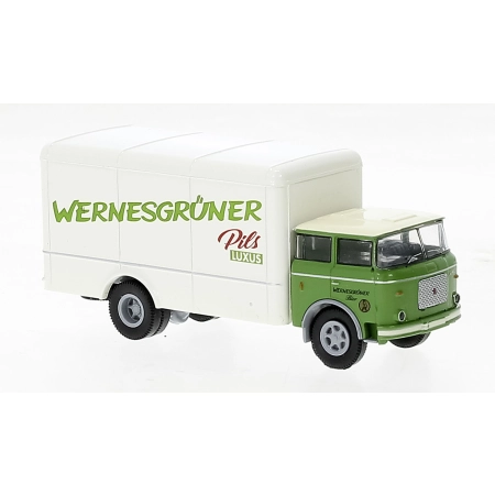 Brekina 71859 - LIAZ 706 Koffer 'Wernesgrüner', 1970