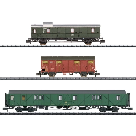 Trix 18296 - Zestaw 3 wagonów pasażerskich N2846, DB, Ep. IV, Część 2