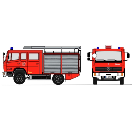 Loewe 4063 - MERCEDES BENZ 917 (LN2) - LF 8/6 - Fw. Stadt Essen