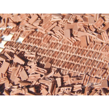 Juweela 28392 - Dachówka czerwona średnia, ok. 3000 sztuk, 1:87, H0