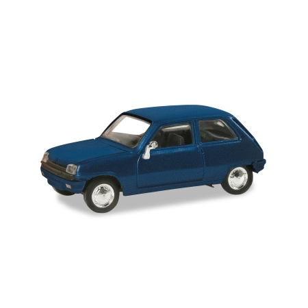 Herpa 034456-002 - Renault R5. niebieski metalik