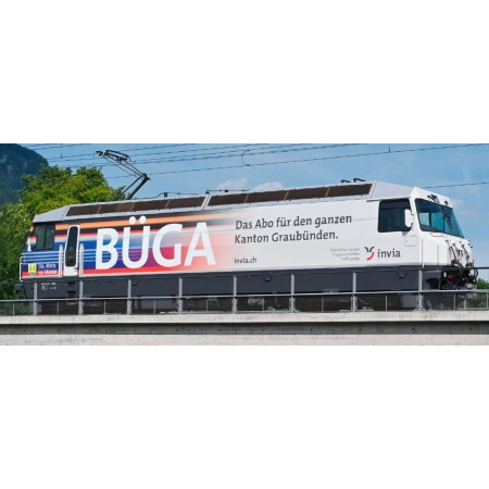 Bemo 1259186 - Elektrowóz Ge 4/4 III 646 „BÜGA”, RhB, Ep.VI