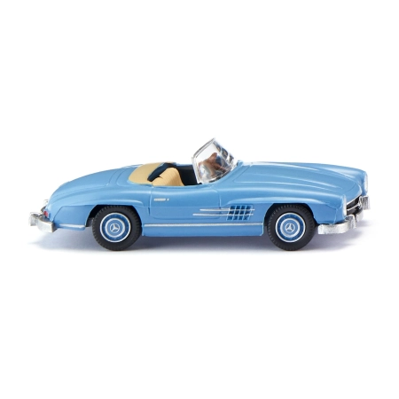 Wiking 023301 - MB 300 SL Cabriolet - Jasnoniebieski