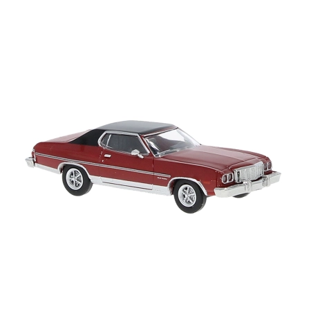 Brekina 19732 - Ford Gran Torino czerwony/czarny