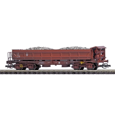 Busch 31424 - Wagon węglarka Fakks 678 z ładunkiem balastowym, DR, Ep.IV
