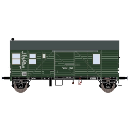 Exact-Train EX23625 - Wagon towarowy Pwgs44 Bremen, DB, Ep.III