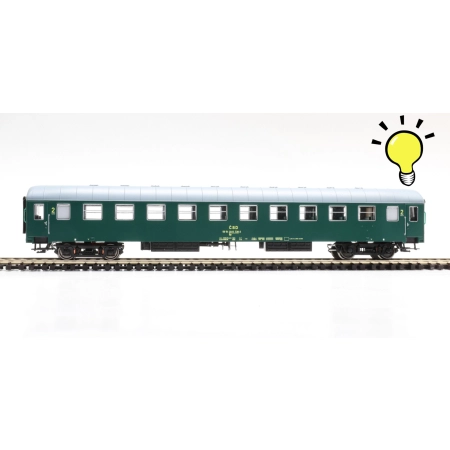 igra 97200028os - Wagon pasażerski Bp „Bratislava 1”, CSD, Ep.IV, z oświetleniem wnętrza