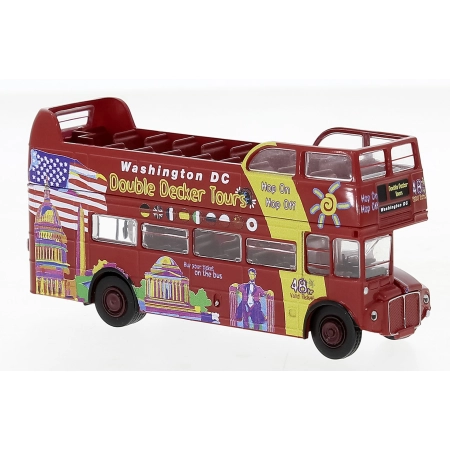 Brekina 61115 - AEC Routemaster otwarty, zwiedzanie Waszyngtonu, 1965 r.