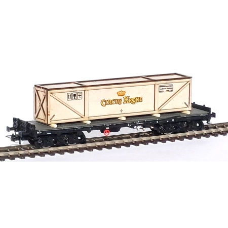 Loewe 2450 - Skrzynia ładunkowa zagraniczna „ZIRKUS KRONE”, 120 mm