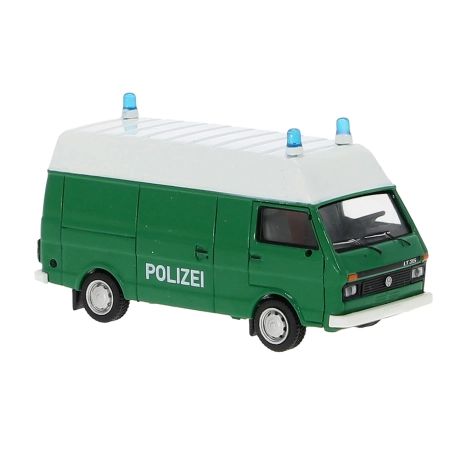 Brekina 34951 - VW LT z wysoką skrzynią policyjną