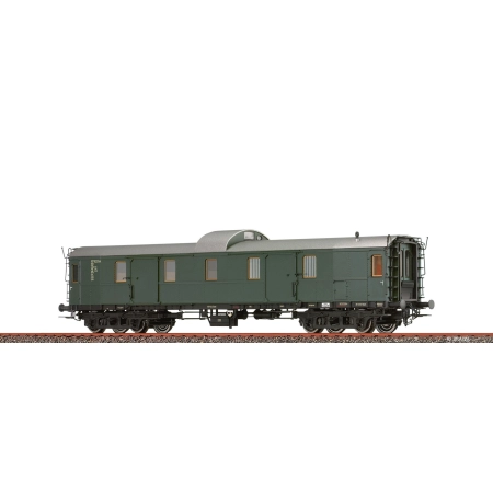 Brawa 51309 - Wagon bagażowy Pw4ü, DB, Ep.III, oświetlenie DC
