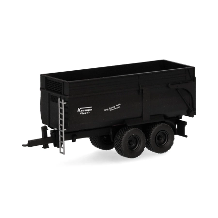 Herpa 077095 - Naczepa z wywrotką Krampe BigBody 650 2-osiowa, czarna