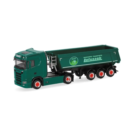 Herpa 320337 - Scania CS 20 ND naczepa z wywrotką „Latussek”