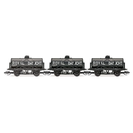 Hornby TT6046 - Zestaw 3 wagonów cystern 12T 1534-1535-1536, Royal Daylight, Ep.I