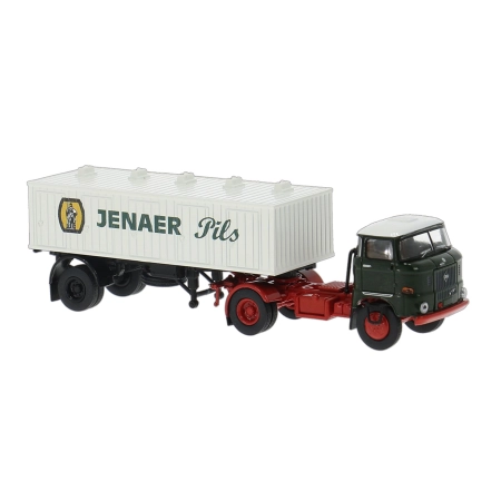 Brekina 71220 - Ciężarówka przegubowa do przewozu piwa IFA W50 "Jenaer"