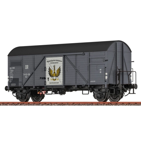 Brawa 51189 - Kryty wagon towarowy Gms, DR, Ep.III „Rotkäppchen”