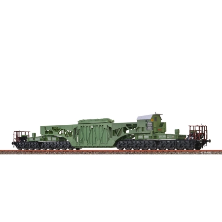 Brawa 51278 - Wagon towarowy platforma Uaai672.9 "RWE", DB, Ep.IV