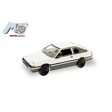 Herpa 87MC000041 - MicroCity: Toyota Corolla AE86, biała