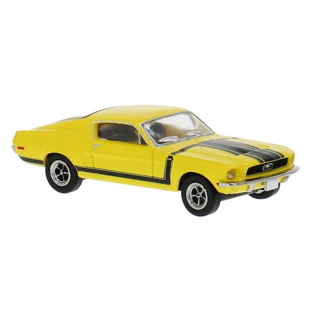 Brekina 19611 - Ford Mustang w hołdzie "Boss 302", żółty