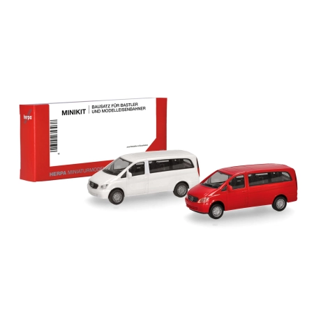 Herpa 014212 - MiniKit MB Vito Bus 2szt.