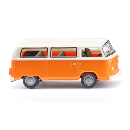 Wiking 031802 - VW T2b Bus - pomarańczowy/biały