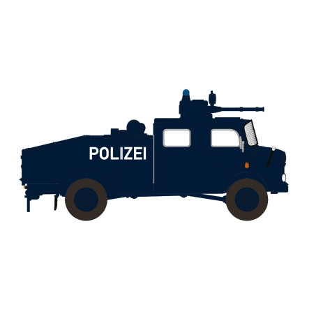 Brekina 47181 - Mercedes-Benz LA1113 policji berlińskiej
