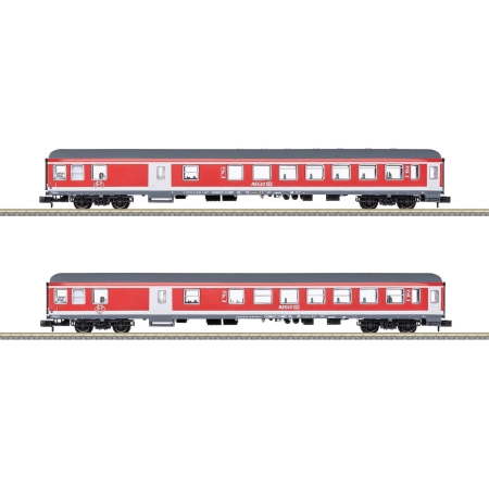 Trix 18258 - Zestaw 2 wagonów pasażerskich „RE 7 Freizeitexpress Murgtäler”, DBAG, Ep.VI