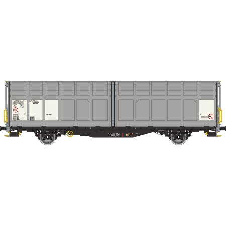 Albert model 245058 - Wagon towarowy z przesuwnymi ścianami Hbbillns, H-GYC, Ep.VI