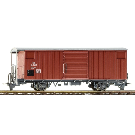 Bemo 2293128 - Wagon kryty Gbk 5528, RhB, Ep.III