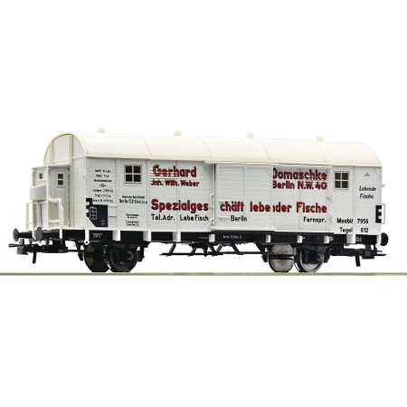 Roco 6600039 - Wagon do transportu ryb „Berlin”, DRG, Ep.II