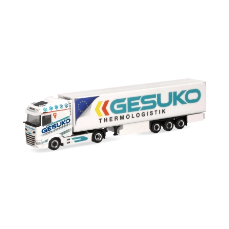 Herpa 320641 - DAF XG naczepa chłodnia „GESUKO”