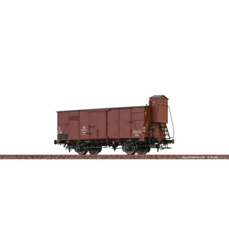 Brawa 51247 - Wagon towarowy kryty G 02 "Bremswagen", DB, Ep.III