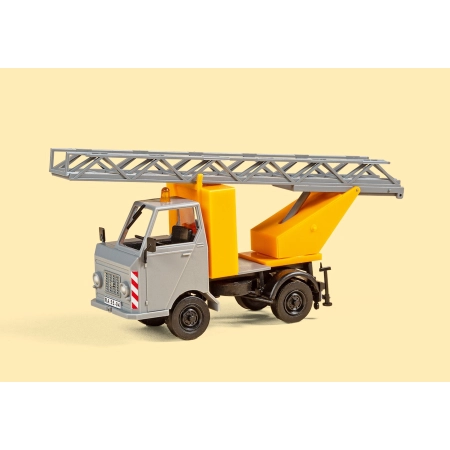 Auhagen 41689 - Multicar M22 Drehleiter Bauhof, Bausatz