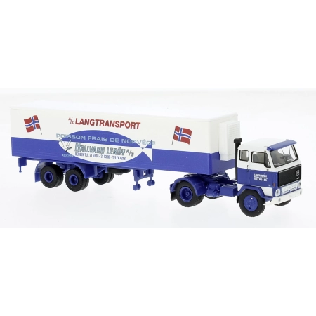 Brekina 85684 - Volvo F89 „Hallward Leröy” (NO), 1972 r.